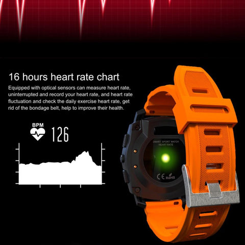 Waterproof Heart Rate Monitor Smart Watch