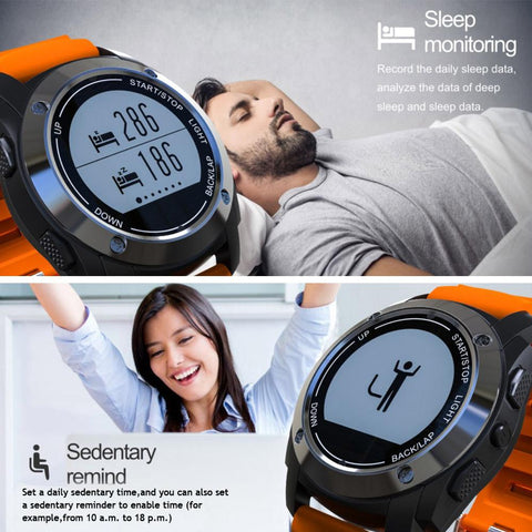 Waterproof Heart Rate Monitor Smart Watch