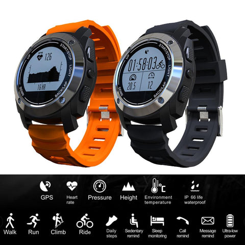 Waterproof Heart Rate Monitor Smart Watch